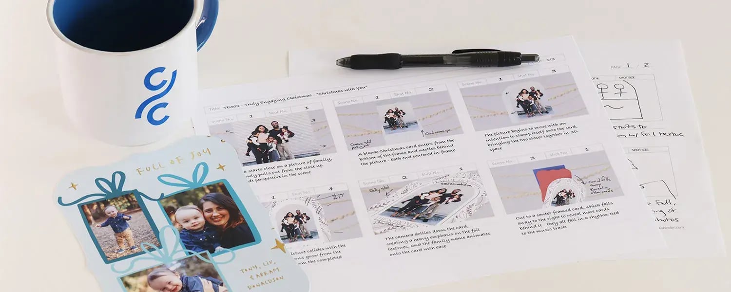 Creative Treatments, Scripts and Storyboards For Videography Services