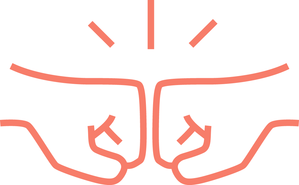 C&Co Icon_Fist Bump_Pink