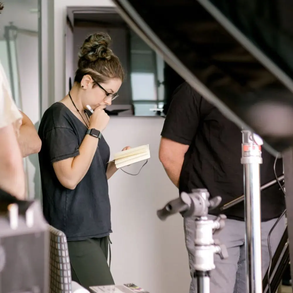 actor reviewing script